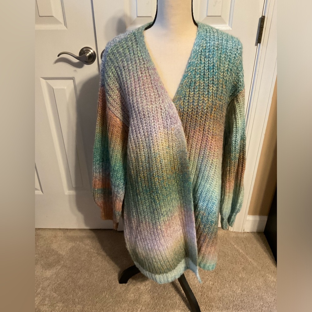 Multicolor Lane Bryant Cardigan